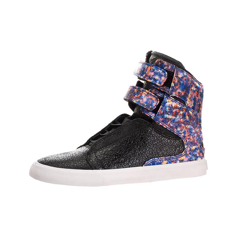 Zapatillas Altas Supra Argentina Mujer - SOCIETY II Negras Multicolor (RLYXF-6703)